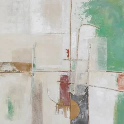 Outlet Gerahmtes Bild Dust Grun 120X120Cm Bilder