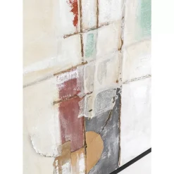 Outlet Gerahmtes Bild Dust Grun 120X120Cm Bilder