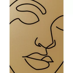 Best Gerahmtes Bild Faccia Arte Tri Colore 90X120Cm Bilder