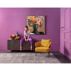 Outlet Gerahmtes Bild Flower Hair 120X120Cm Bilder