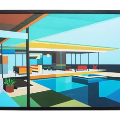 Sale Gerahmtes Bild Modern Architecture 100X80Cm Bilder