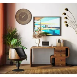 Sale Gerahmtes Bild Modern Architecture 100X80Cm Bilder