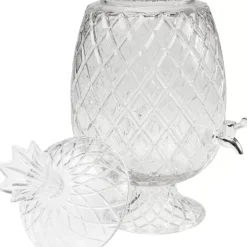Sale Getrankespender Pineapple Klar (2/Tlg.) Geschirr & Tischaccessoires