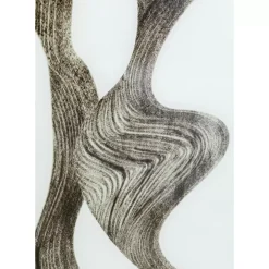 Outlet Glasbild Abstract Art Part Ii 80X120Cm Bilder