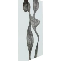 Outlet Glasbild Abstract Art Part Ii 80X120Cm Bilder