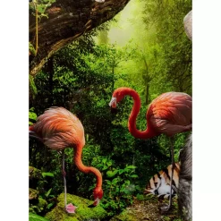 New Glasbild Animal Paradise 150X100Cm Bilder