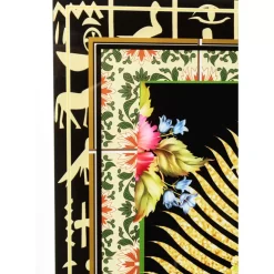 Outlet Glasbild Beetle Flower 100X100Cm Bilder