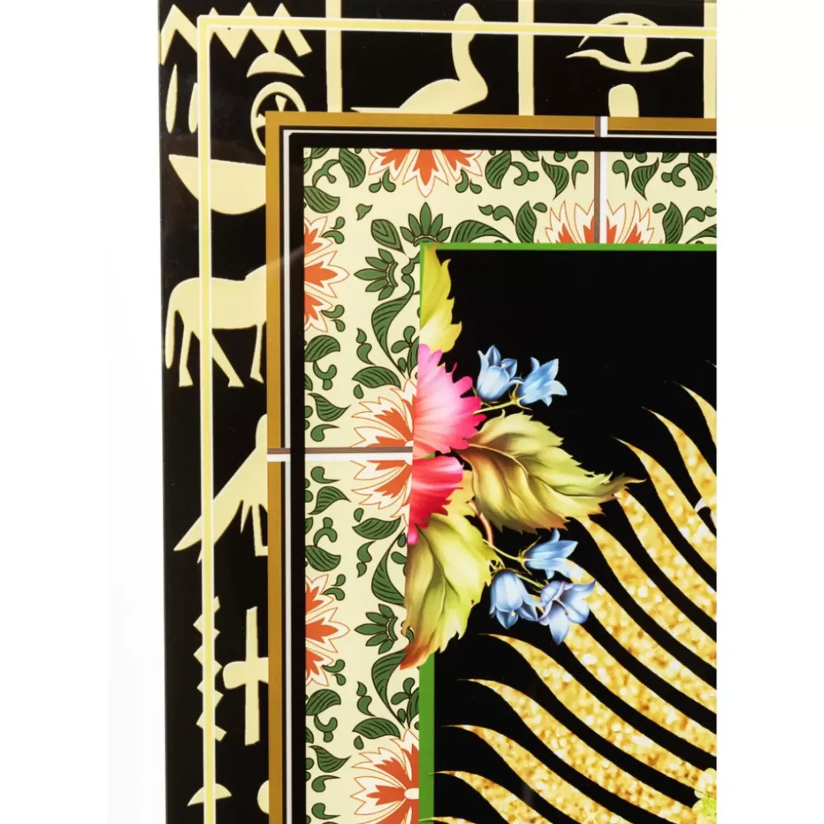 Outlet Glasbild Beetle Flower 100X100Cm Bilder