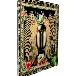 Outlet Glasbild Beetle Flower 100X100Cm Bilder