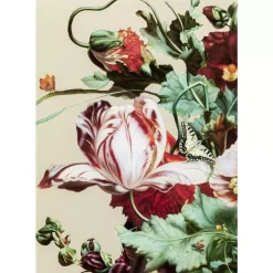 Outlet Glasbild Bouquet Beauty Beige 100X100Cm Bilder