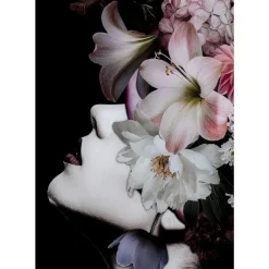 Best Glasbild Flowery Beauty 80X120Cm Bilder
