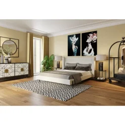 Best Glasbild Flowery Beauty 80X120Cm Bilder