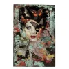 Sale Glasbild Lady Butterfly 100X150Cm Bilder