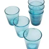 Online Glas-Set Bubble Blau (6/Tlg.) Geschirr & Tischaccessoires