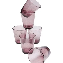 Best Glas-Set Bubble Mauve (6/Tlg.) Geschirr & Tischaccessoires