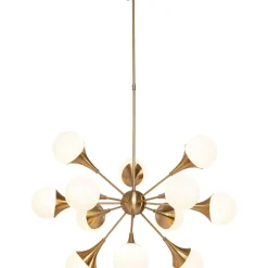 Online Hangeleuchte Bulb Fiction 12 Brass O102Cm Hängeleuchten