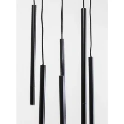 Outlet Hangeleuchte Living Vegas Rund Schwarz Matt O35Cm Hängeleuchten