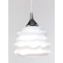 Online Hangeleuchte Ruffle Dining Weis Hängeleuchten