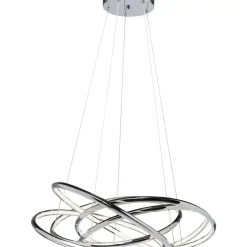 Best Hangeleuchte Saturn Led Chrome Big Hängeleuchten