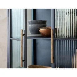 New Hochschrank La Gomera 2 Turen 3 Schube Regale