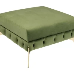 Outlet Hocker Bellissima Velvet Grun 80 Sitzbänke