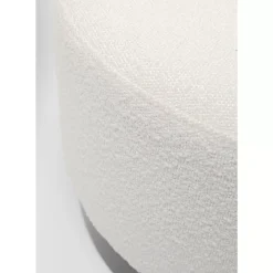 Hot Hocker Cherry Boucle Creme Smoke O55Cm Sitzbänke