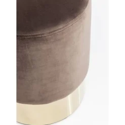 Clearance Hocker Cherry Braun Brass O35Cm Sitzbänke