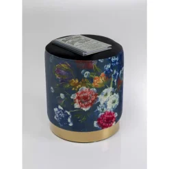 Discount Hocker Cherry Flower Schwarz Brass O32Cm Sitzbänke