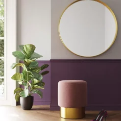 Sale Hocker Cherry Lina Rose Brass O35Cm Sitzbänke