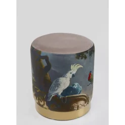 New Hocker Cherry Parrot Brass O32Cm Sitzbänke