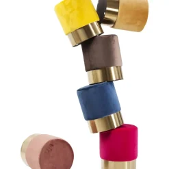 Clearance Hocker Cherry Rose Brass O45Cm Sitzbänke