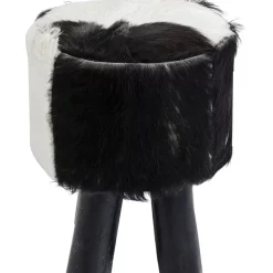 New Hocker Flint Stone Schwarz O35Cm Sitzbänke