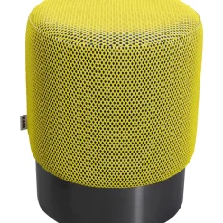 New Hocker Jody Gelb Schwarz Mesh Schwarz O35Cm Sitzbänke