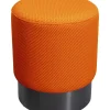Online Hocker Jody Orange Mesh Schwarz O35Cm Sitzbänke