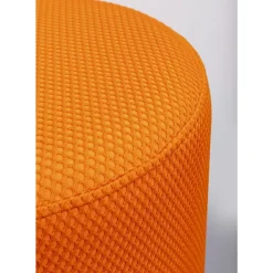 Online Hocker Jody Orange Mesh Schwarz O35Cm Sitzbänke