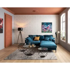 New Hocker Lullaby Petrol Sitzbänke