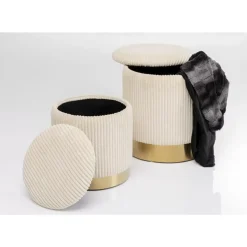 New Hocker Plush (2/Set) Sitzbänke