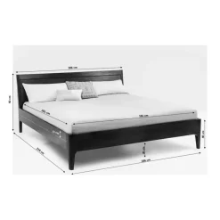 Discount Holzbett Brooklyn Walnut 180X200Cm Betten