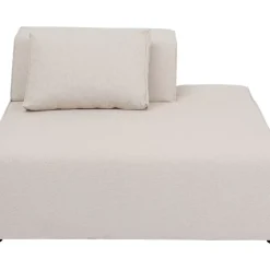 Online Infinity Ottomane Semi Elements Creme Rechts 120Cm Sofas & Couches