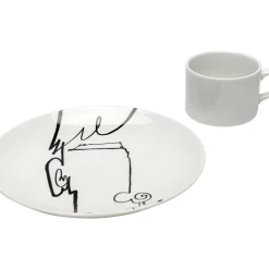 Sale Kaffeetasse Viso Uomo (2/Tlg.) Geschirr & Tischaccessoires