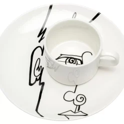 Sale Kaffeetasse Viso Uomo (2/Tlg.) Geschirr & Tischaccessoires
