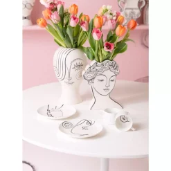 Sale Kaffeetasse Viso Uomo (2/Tlg.) Geschirr & Tischaccessoires