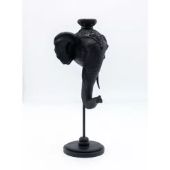 Best Kerzenständer Elephant Head Schwarz 49Cm Kerzenständer & Laternen