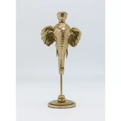 Outlet Kerzenständer Elephant Head Gold 36Cm Kerzenständer & Laternen