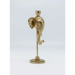 Outlet Kerzenständer Elephant Head Gold 36Cm Kerzenständer & Laternen