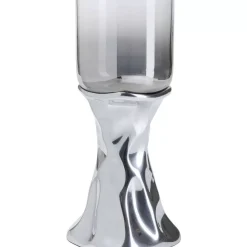 New Kerzenständer Jade Silber 33Cm Kerzenständer & Laternen