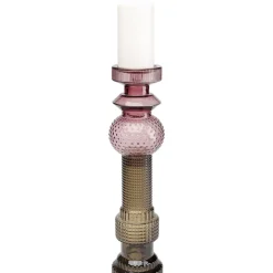 Online Kerzenständer Marvelous Duo Lila Grau 49 Kerzenständer & Laternen