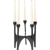 Online Kerzenständer Stacky Schwarz 31Cm Kerzenständer & Laternen