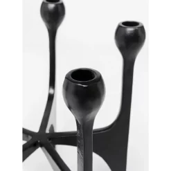 Online Kerzenständer Stacky Schwarz 31Cm Kerzenständer & Laternen