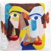 New Kissen Artistic Face 45X45Cm Kissen
